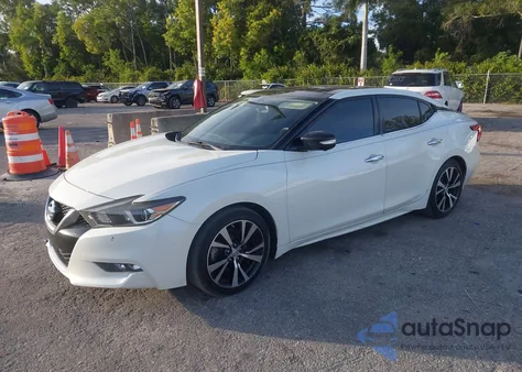 2018 Nissan Maxima 3.5 Platinum из США, поврежденный, VIN 1N4AA6AP8JC366343